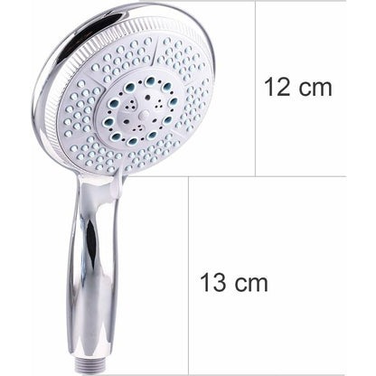 High Pressure Shower Head With 5 Adjustable Powerful Spray Modes, Universal Replacement Shower Head For V1188-MS-227-1859