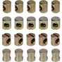 20 pcs M6 Slotted Nuts For Furniture Chairs Beds Cribs V1188-MS-227-1866