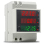 Din Rail Electricity Meter Single Phase Energy Meter Digital Voltmeter Ammeter Ac 80-300V 100A Wattmeter 1 V1188-MS-227-1867