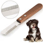 Right Handed Trimmer Knife Professional Dog Stripping Knife With Ergonomic Wooden Handle V1188-MS-227-1871