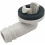 Air Conditioner Drain Hose Connector Elbow Fitting With Rubber Ring For Split Units And Window Units Ac 3/5 V1188-MS-227-1873
