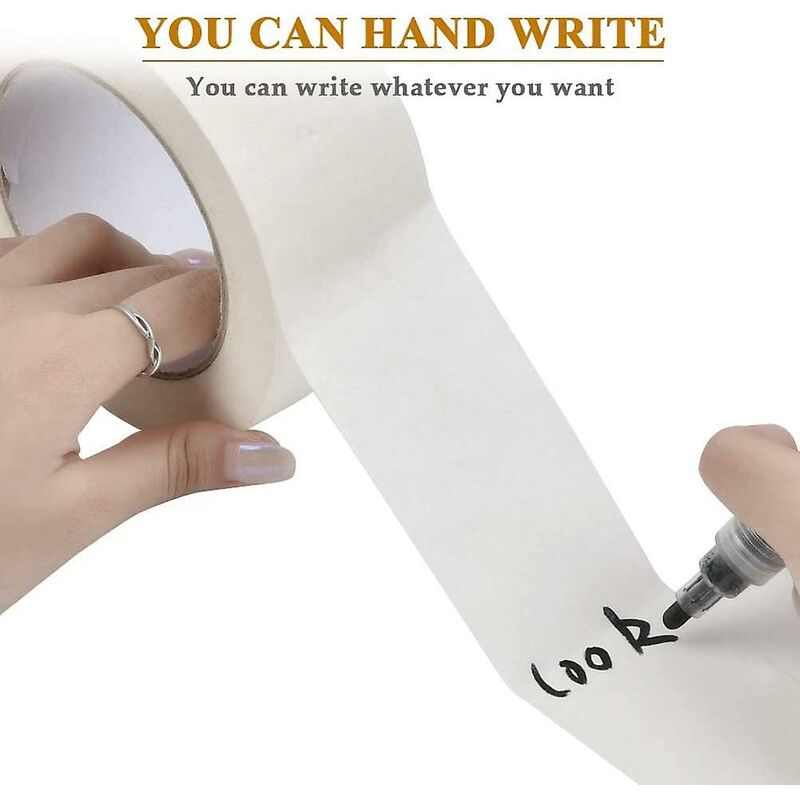 5 ROlls Masking Tape Adhesive Paint Masking Tape Multi-Purpose Strong Sticky Tape For Painting, Industry, V1188-MS-227-1877