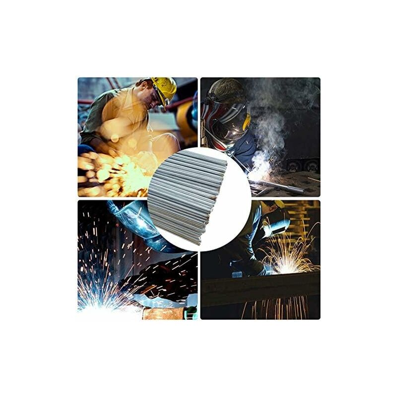 Welding ROd, 50 pcs 2.0Mm Low Temperature Aluminum Welding Electrodes - Easy Melt Welding ROds - Corrosion V1188-MS-227-1879