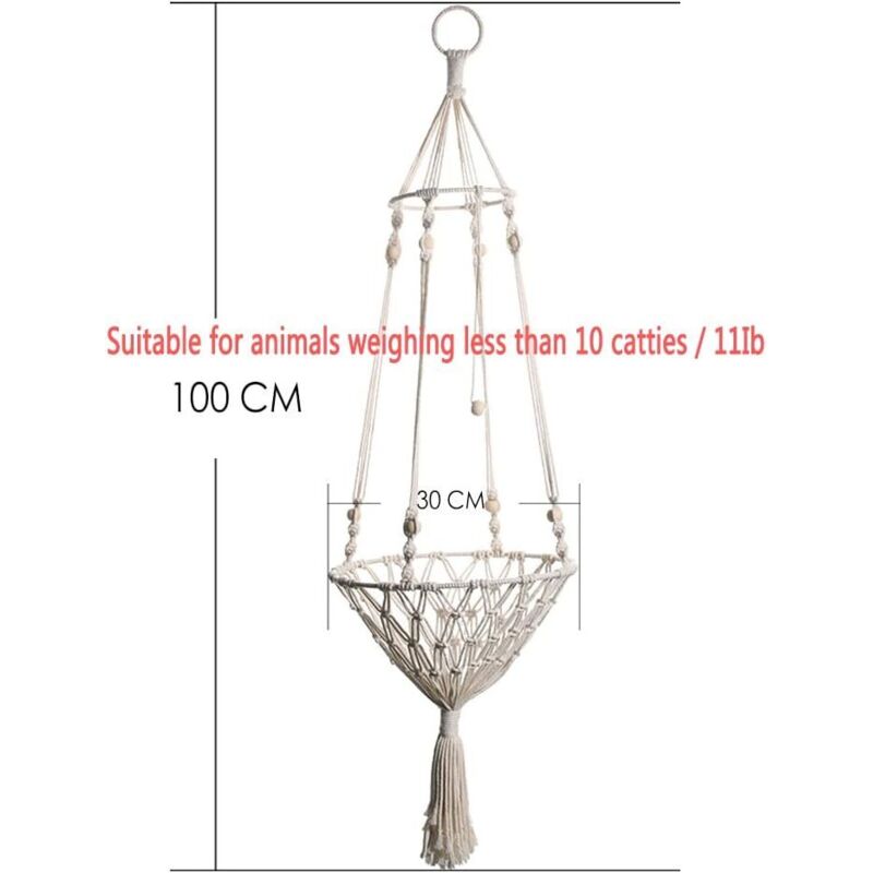 Hanging Cat Hammock - Indoor Cat Bed Cat Swing Nest Gifts For Cat Lovers V1188-MS-227-1882