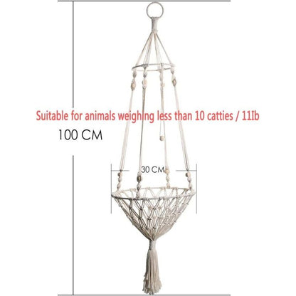 Hanging Cat Hammock - Indoor Cat Bed Cat Swing Nest Gifts For Cat Lovers V1188-MS-227-1882