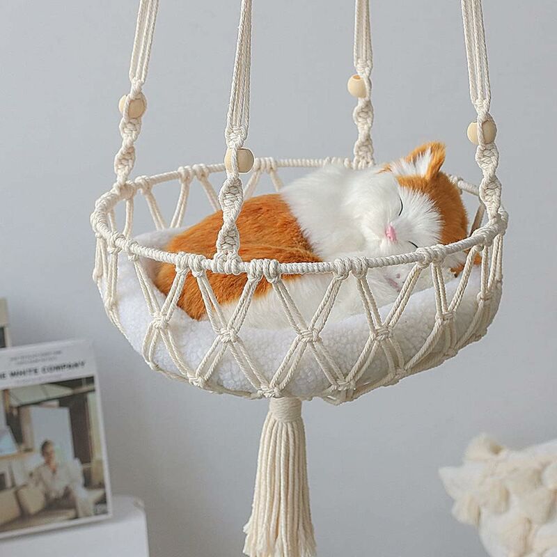 Hanging Cat Hammock - Indoor Cat Bed Cat Swing Nest Gifts For Cat Lovers V1188-MS-227-1882