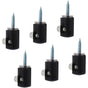 Chandelier Lighting Hook, 6 pcs Hanging Lighting Hooks For Chandelier Ceiling Lights Cable (Black) V1188-MS-227-1883