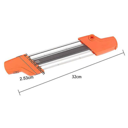 2 In 1 File Holder For 3/8" P 4.0 Mm Chainsaw Chain V1188-MS-227-1891