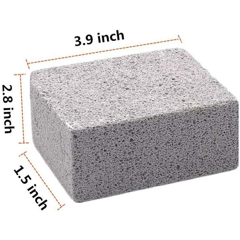 4 Pack Grill Block Pumice Stone Eco-Friendly Cleaning Stone, Reusable Grilling Stone Pumice Cleaner For V1188-MS-227-1892