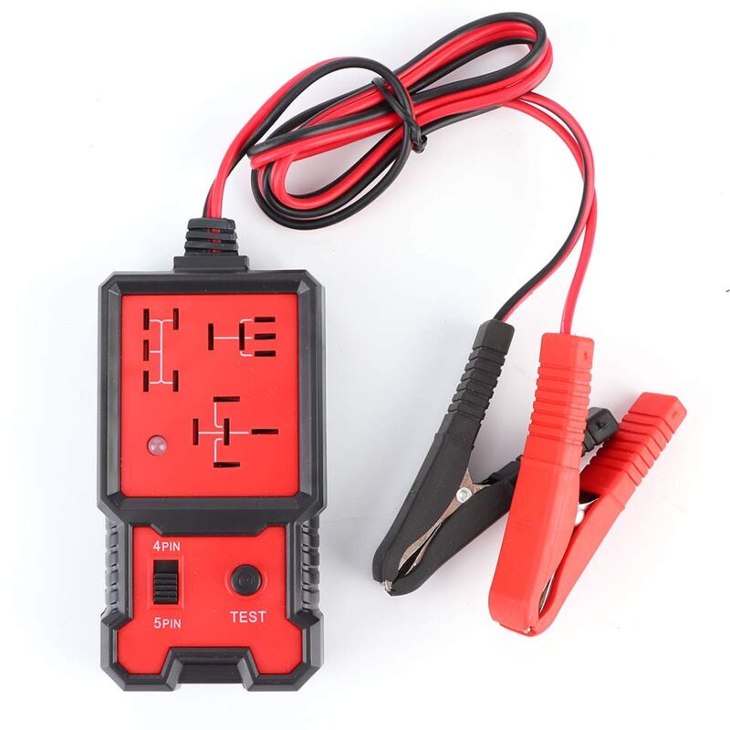 Automotive Relay Tester, 12V Electronic Automotive Relay Tester Auto Car Diagnostic Battery Checker Tool V1188-MS-227-1894