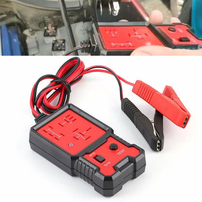 Automotive Relay Tester, 12V Electronic Automotive Relay Tester Auto Car Diagnostic Battery Checker Tool V1188-MS-227-1894