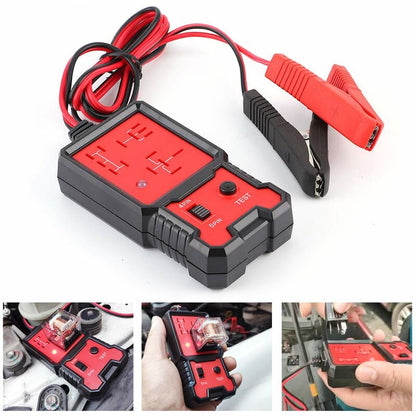 Automotive Relay Tester, 12V Electronic Automotive Relay Tester Auto Car Diagnostic Battery Checker Tool V1188-MS-227-1894
