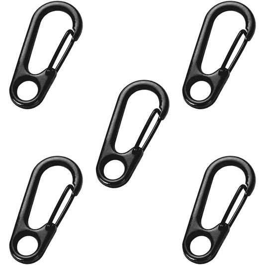 Mini Carabiner Clip, 5 Pieces Mini Carabiner Clip, Spring Carabiner Hook Keychain Clasps, Mini Carabiner V1188-MS-227-1895