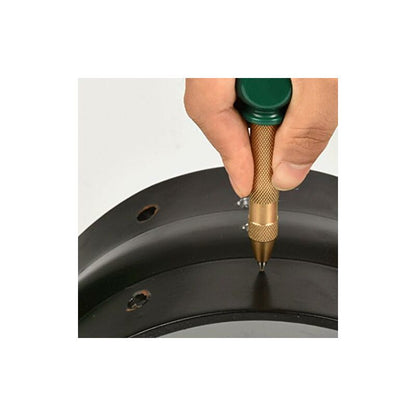 5" Automatic Center Punch Stainless Steel With Adjustable Stroke, Determines Drilling Position For Steel, V1188-MS-227-1898