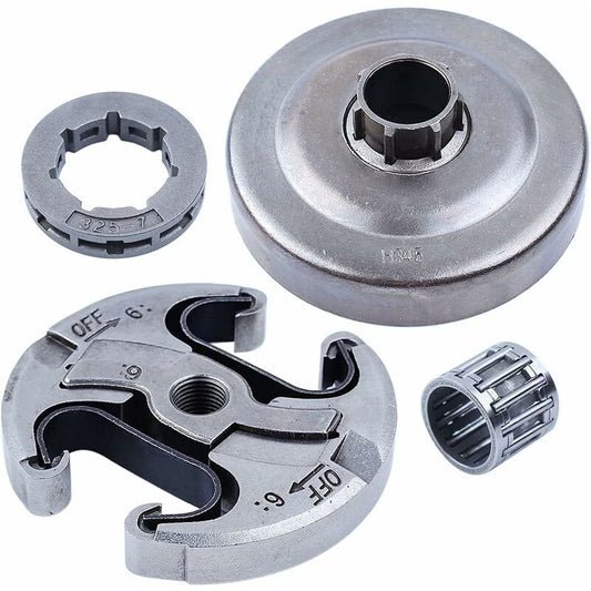 325"-7T Clutch Drum Clutch Assy Sprocket Rim Needle Bearing Kit For Husqvarna 340 345 346Xp 350 351 353 445 V1188-MS-227-1901