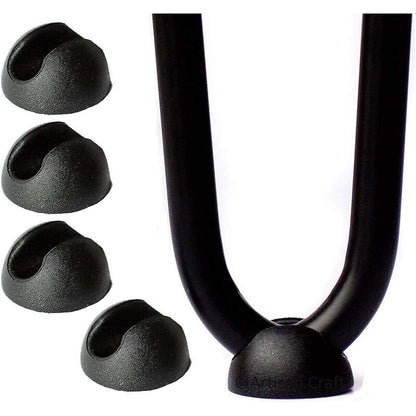 10 pcs Silicone Hairpin Furniture Leg Protectors - Black (10Mm) V1188-MS-227-1902