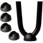10 pcs Silicone Hairpin Furniture Leg Protectors - Black (10Mm) V1188-MS-227-1902