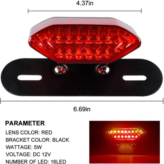 20 LED Motorcycle Tail Light Integrated Motorcycle LED Brake Light & Turn Signal Light Motorcycle LED Driving V1188-MS-227-1916