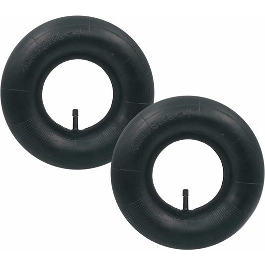 2 pcs 4.10/3.50-4 Inner Tube Tire Tr-13 Straight Valve For Hand Truck, Trolley, Hand Cart, Garden Cart, Lawn V1188-MS-227-1918