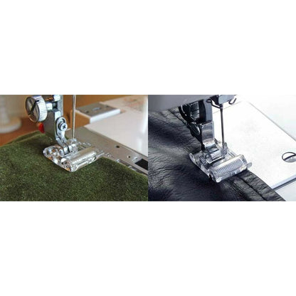 ROller Presser Foot With Wheel For Alfa, Singer, Elna, Juki, Silvercrest, Janome, Brother Sewing Machines V1188-MS-227-1927