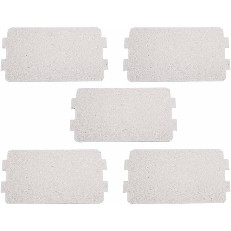 5 pcs Microwave Plate Sheet Replacement Microwave Oven Mica Plate Sheet Microwave Waveguide Cover Repair V1188-MS-227-1929