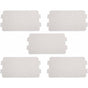 5 pcs Microwave Plate Sheet Replacement Microwave Oven Mica Plate Sheet Microwave Waveguide Cover Repair V1188-MS-227-1929