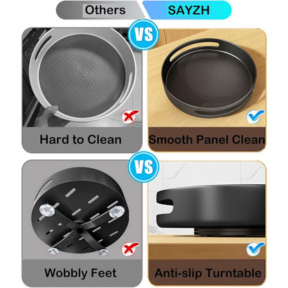 Turntable,Metal Steel ROtating Shelf Lazy Susan Kitchen Cupboard For Kitchen Storage,Cupboard V1188-MS-227-1931