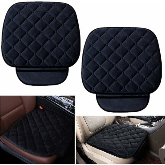 Car Seat Cushion Seat Cover Velvet Cover For Back Chair Front Seat Vehicle Protective Cover Mat Protector For V1188-MS-227-1933