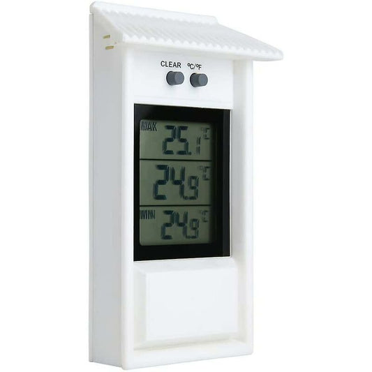 Weatherproof Digital Thermometer, Classic Design, Accurate Measurement For Indoor Or Outdoor, Suitable For V1188-MS-227-1941