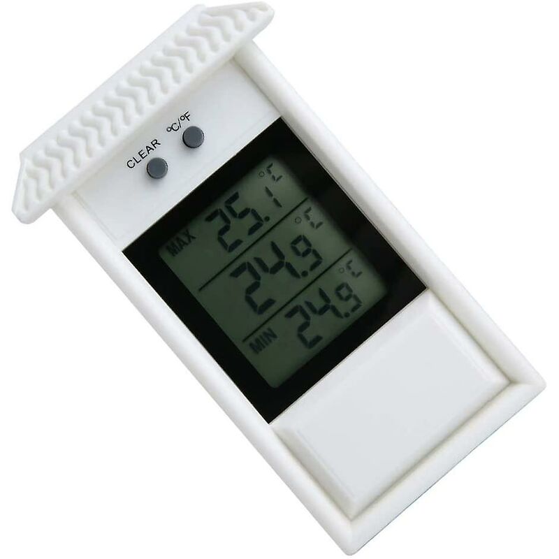 Weatherproof Digital Thermometer, Classic Design, Accurate Measurement For Indoor Or Outdoor, Suitable For V1188-MS-227-1941