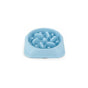 Slow Feeder Dog Bowl, Interactive Slow Feeder For Pets, Durable Square Non-Slip Pet Drinking Water Bowl Blue V1188-MS-227-1943