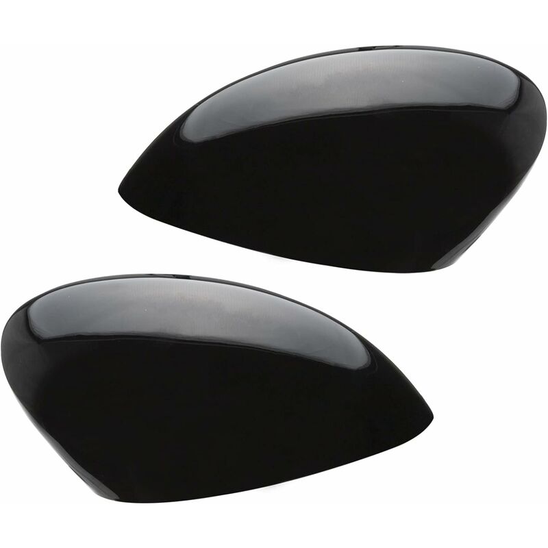 Rearview Mirror Cover Cap For Fiesta Mk7 2009-2017 Gloss Black V1188-MS-227-1945