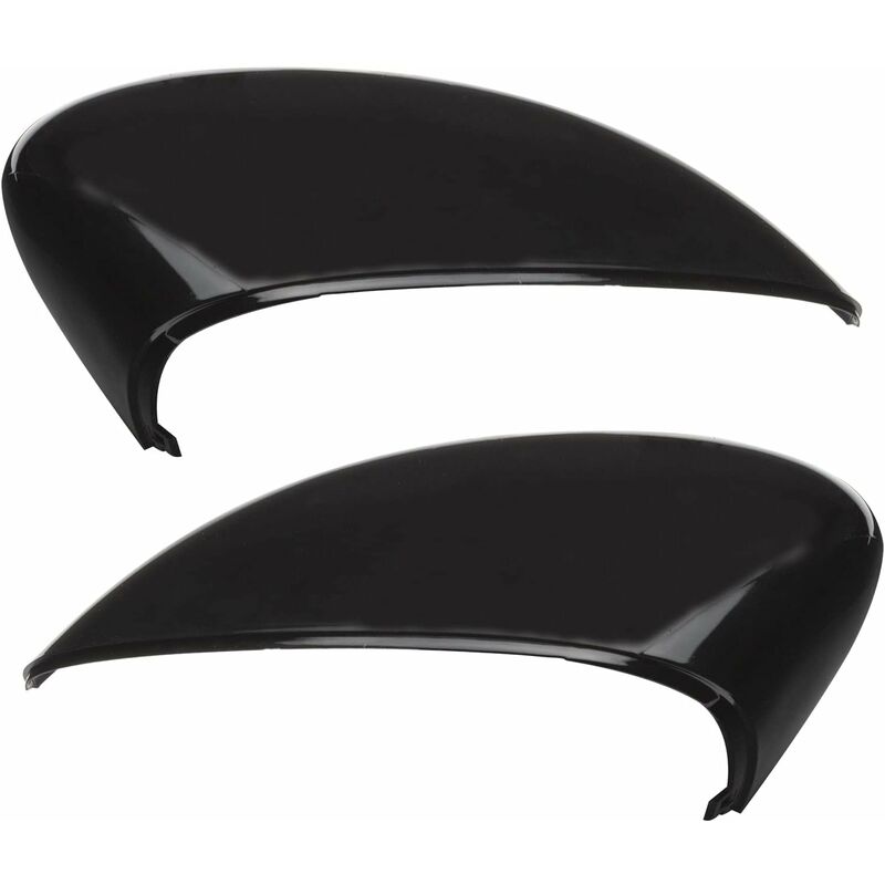 Rearview Mirror Cover Cap For Fiesta Mk7 2009-2017 Gloss Black V1188-MS-227-1945