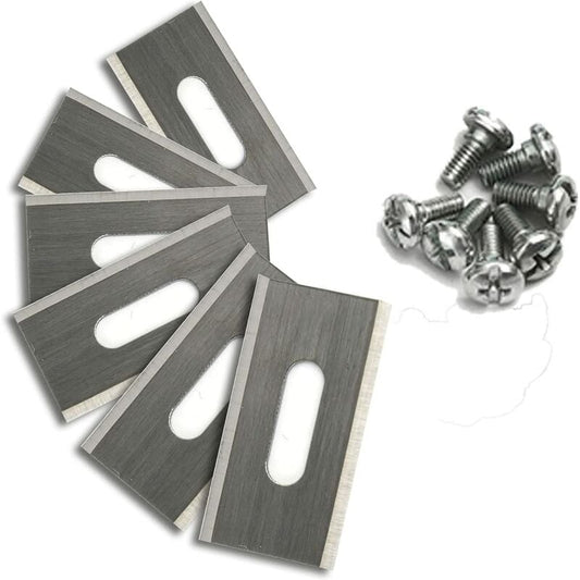 30 pcs Stainless Steel Lawn Mower Blades For Husavarna 35.8 X 18.5 X 0.65Mm (Silver) V1188-MS-227-1949