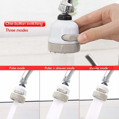 2 Pack Kitchen Faucet Aerator, Water Saving Faucet Aerator, 360 ROtation, Splash-Proof Faucet Nozzle With V1188-MS-227-1951