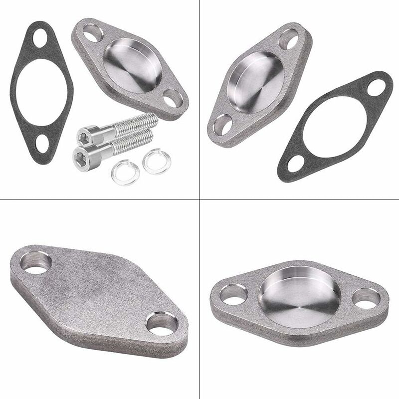 Valve Blanking Plate Egr Valve Blanking Block Plates Stainless Steel Kit With Gasket For E53 E38 E39 E46 X5 V1188-MS-227-1952
