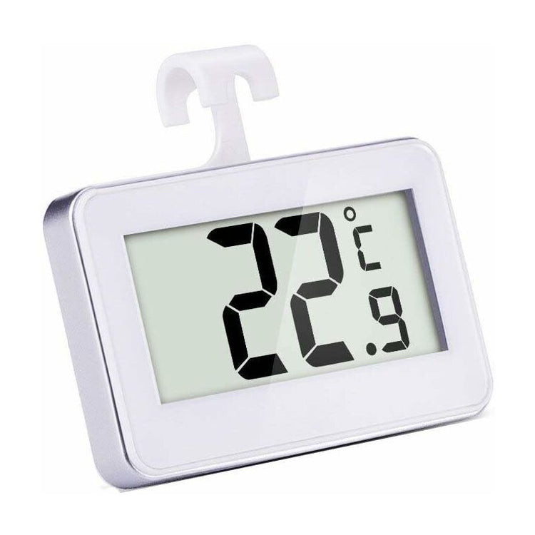 Refrigerator Digital Thermometer Freezer Digital Thermometer And Indoor Temperature Monitor, White V1188-MS-227-1954