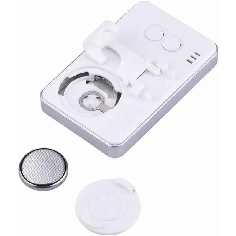 Refrigerator Digital Thermometer Freezer Digital Thermometer And Indoor Temperature Monitor, White V1188-MS-227-1954