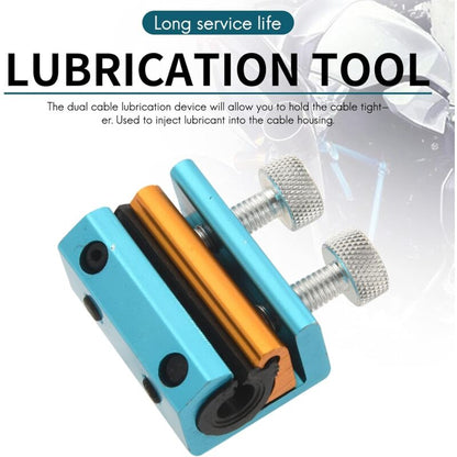Cable Lubrication Tool For Cable Grease Lubricator Brake Line Cable Fueling Lubrication (Blue) V1188-MS-227-1960