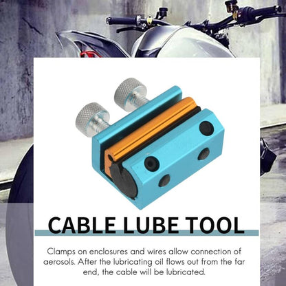 Cable Lubrication Tool For Cable Grease Lubricator Brake Line Cable Fueling Lubrication (Blue) V1188-MS-227-1960