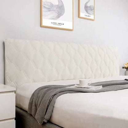 Headboard Cover 160, Headboard Cover Protector With Stretch Side, Dustproof Washable Headboard Cover (Color : V1188-MS-227-1964
