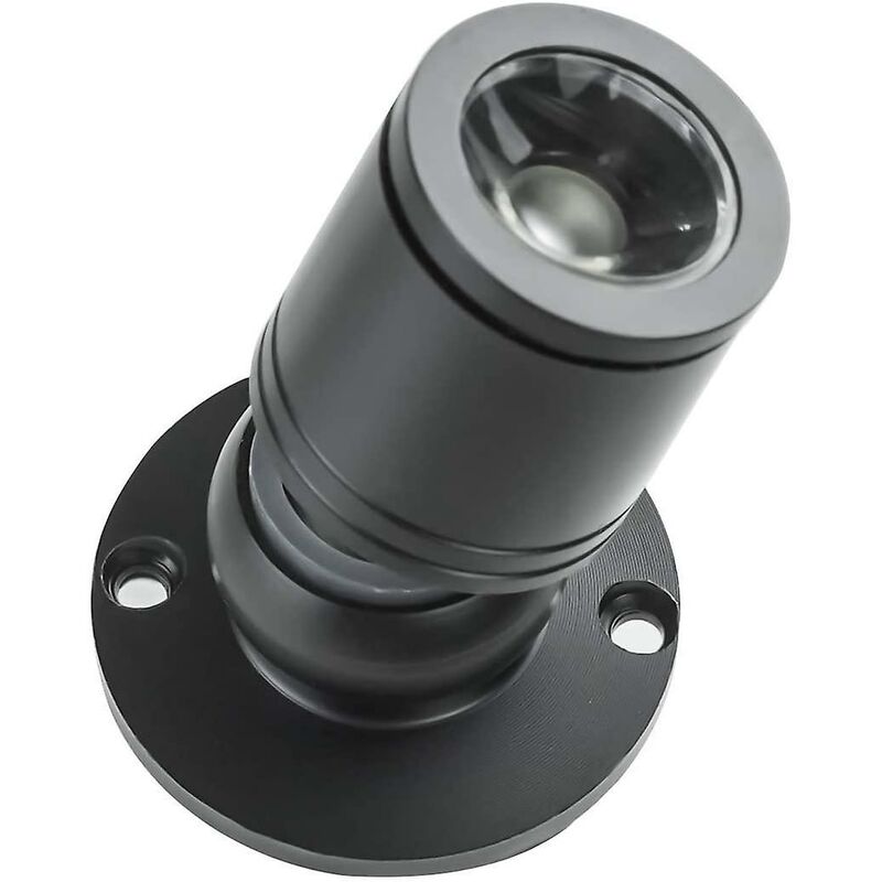 10 X LED Mini Recessed Spotlights, 1Wled Mini Spotlight, With Driver, 100-265V [Energy Class A+] (Black, Cool V1188-MS-227-1973