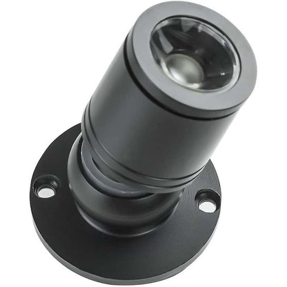 10 X LED Mini Recessed Spotlights, 1Wled Mini Spotlight, With Driver, 100-265V [Energy Class A+] (Black, Cool V1188-MS-227-1973