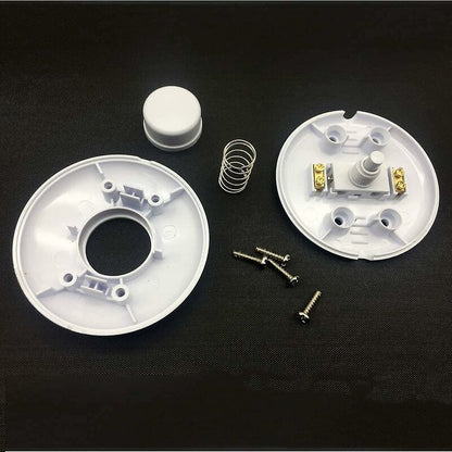1 pcs ROund Foot Switch White Foot Control Switch For Floor Lamp And Table Lamp V1188-MS-227-1975