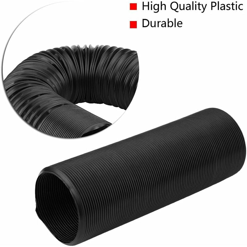 Car Air Intake Hose, 76Mm Universal Car Modified Air Intake Flexible Expansion Pipe Ducting Plastic V1188-MS-227-1976