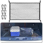 Car Trunk Storage Net Size 8060Cm Luggage Storage Net Storage Net With 6 Carabiners 4 Hooks Elastic V1188-MS-227-1977