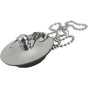 Sink Plug With Chain Rustproof Bathtub Stopper Drain Plug With Rubber Ring Bathtub Drain Cover Plug For Sink V1188-MS-227-1979