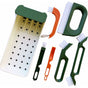 5 In 1 Grout Brush Set, Cleaning Brush For Bathroom And Kitchen, Scrub Tile Grouts, Nooks And Corners, Bottle V1188-MS-227-1991