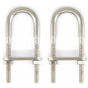 M6X90 304 Stainless Steel U Bolt (2 pcs) V1188-MS-227-1996