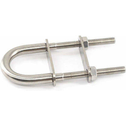 M6X90 304 Stainless Steel U Bolt (2 pcs) V1188-MS-227-1996